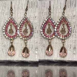 Tear drop earrings